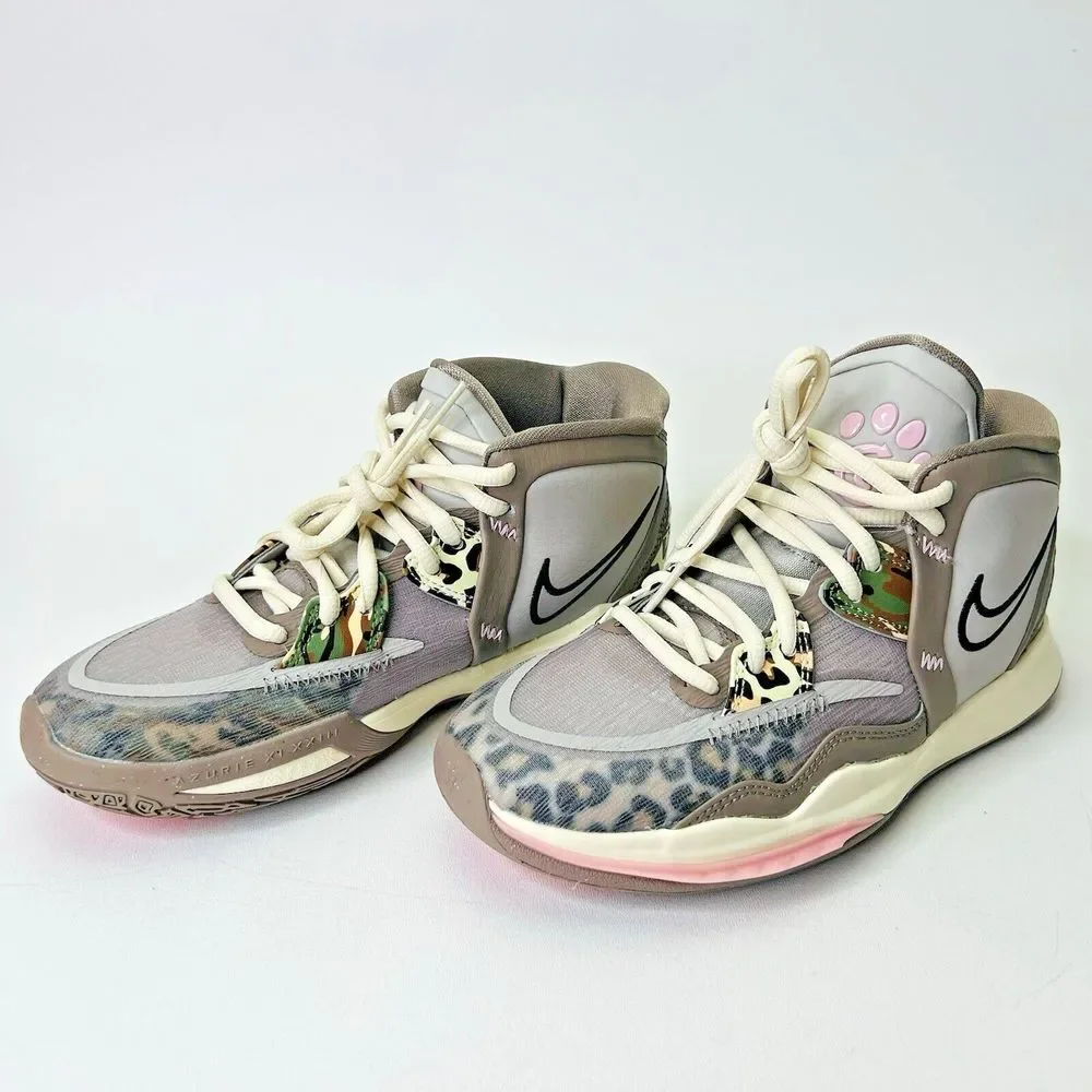 Nike KYRIE INFINITY DD0334-006 (GS) Grade‎ School LEOPARD CAMO Size 3.5Y
